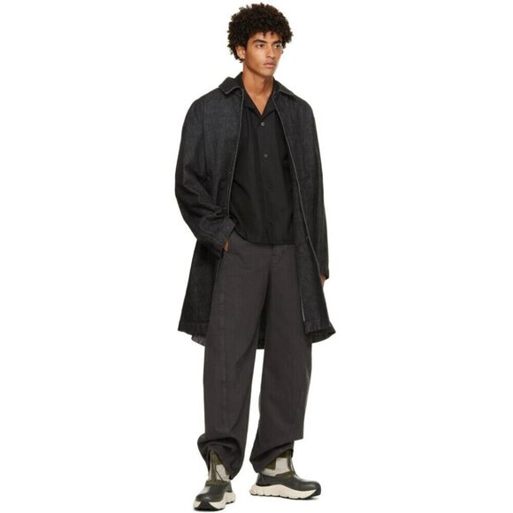 Undercoverism Jun Takahashi Leather Zip Up Boots M IT US 8.5 41.5 Mens Gray New - Picture 3 of 15